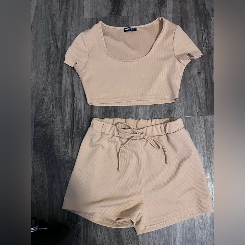 SHEIN matching shorts set